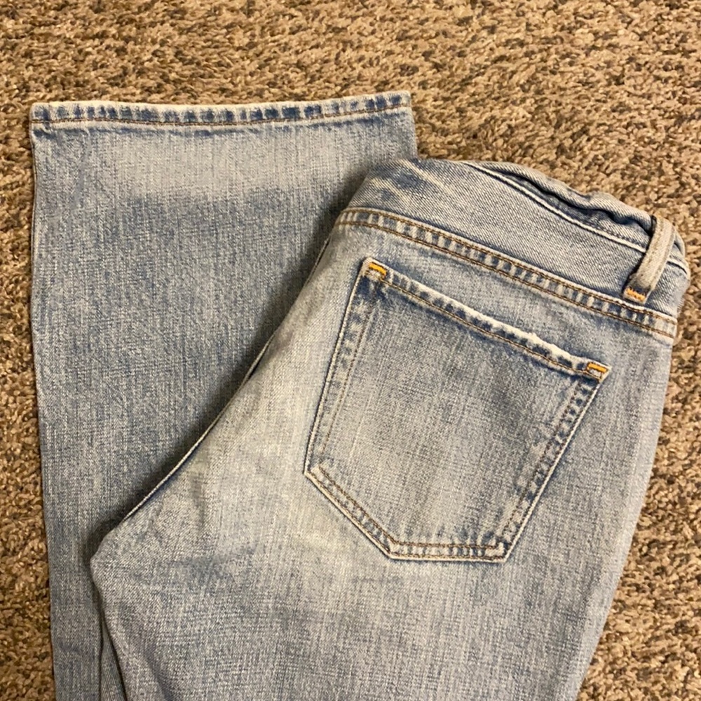 Women’s long light blue Jean